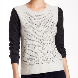 Rebecca Taylor | Liger Stud Wool Cashmere Sweater